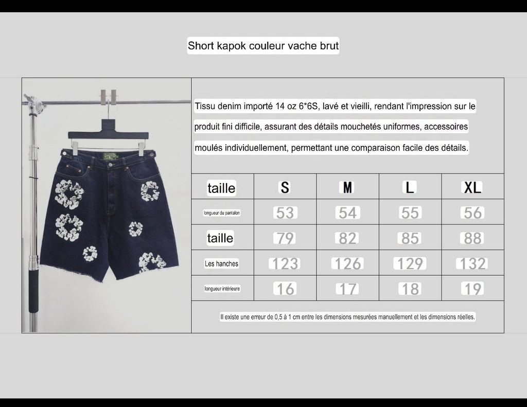 Short Denim trs denim