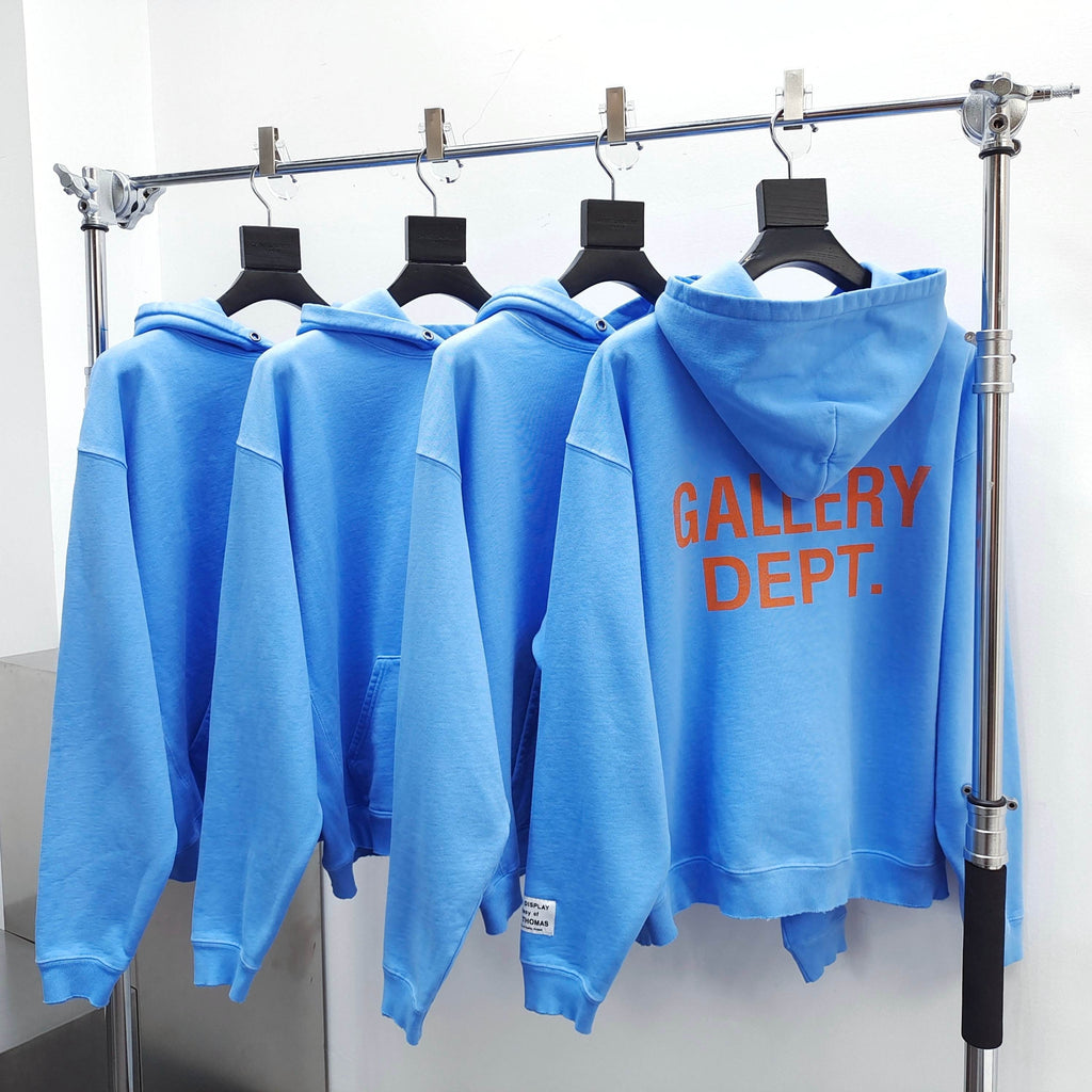 Sweat Capuche bleu clair Gallery