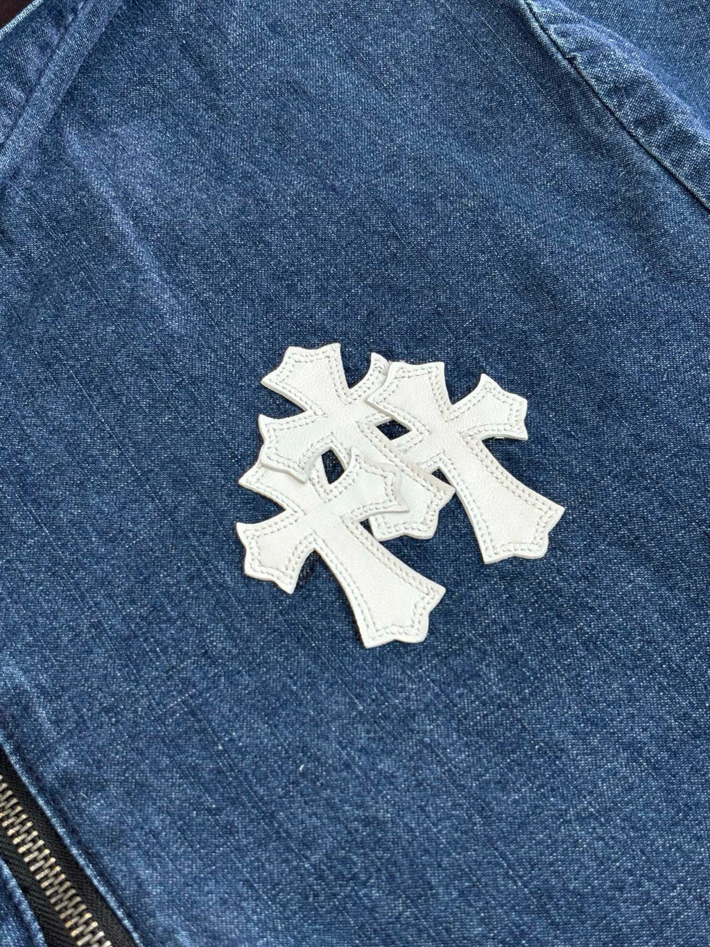 Veste Denim Blue Chrome