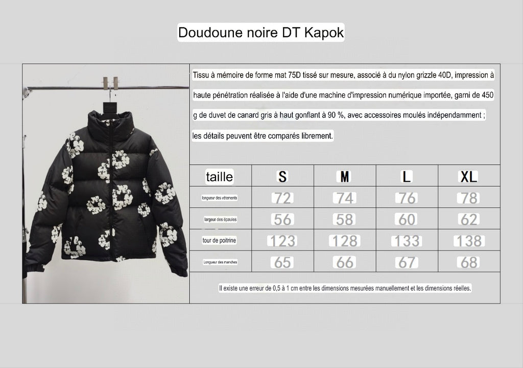 DOUDOUNE NOIR  DT TEARS