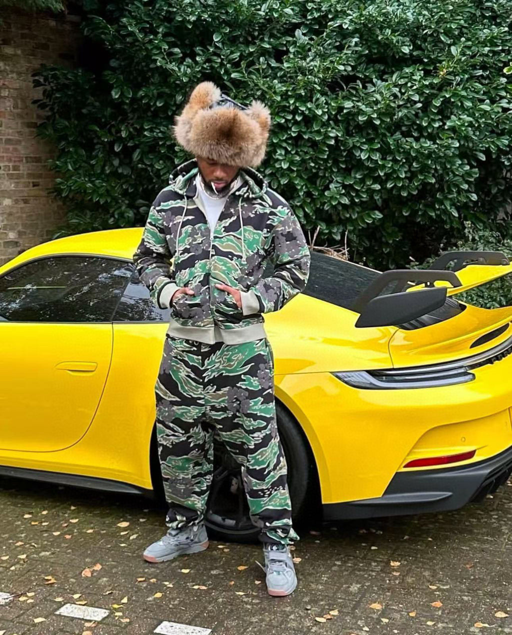 Sweat DENIM.Trs green millitary