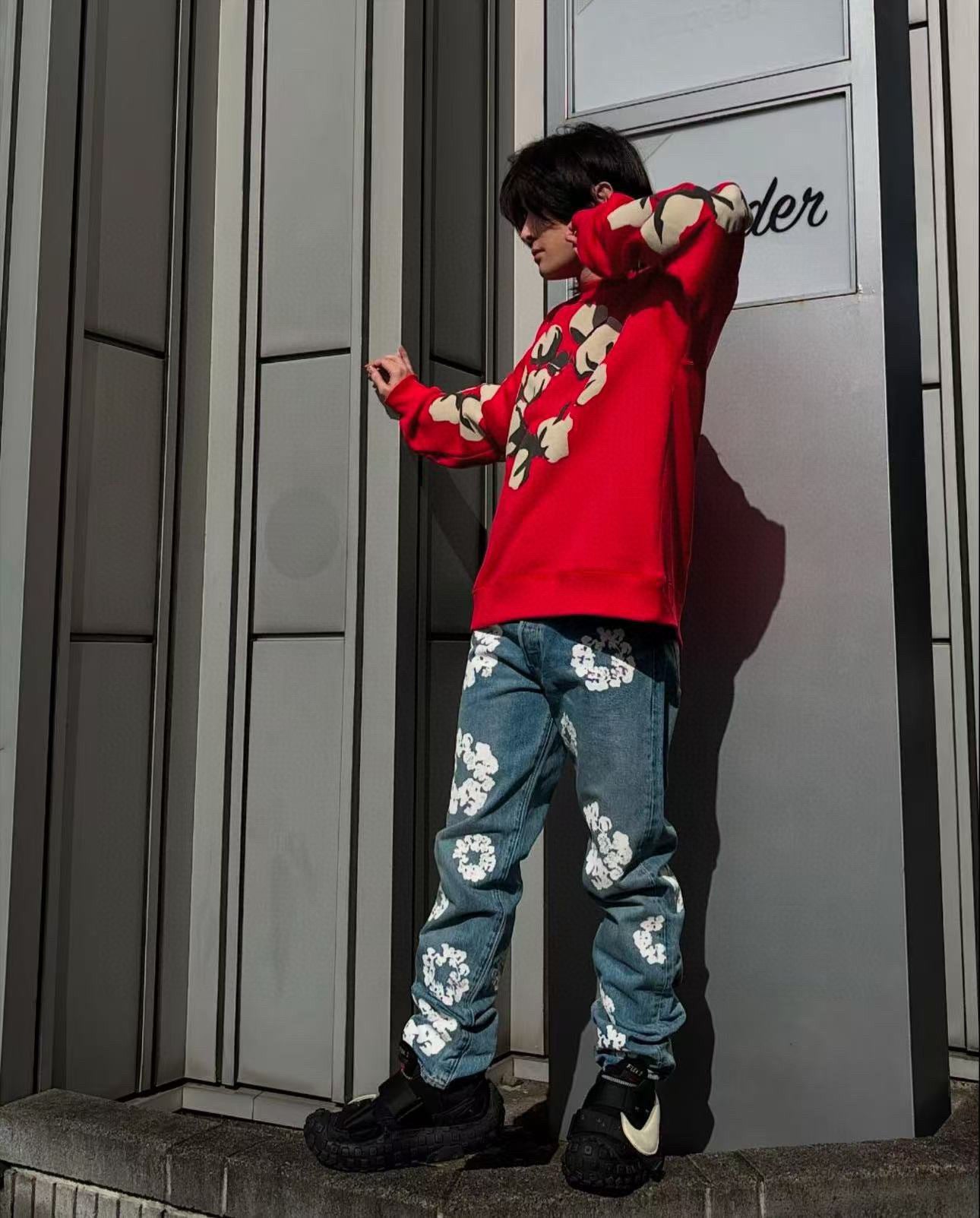 Pull  DTEARS manches longues red