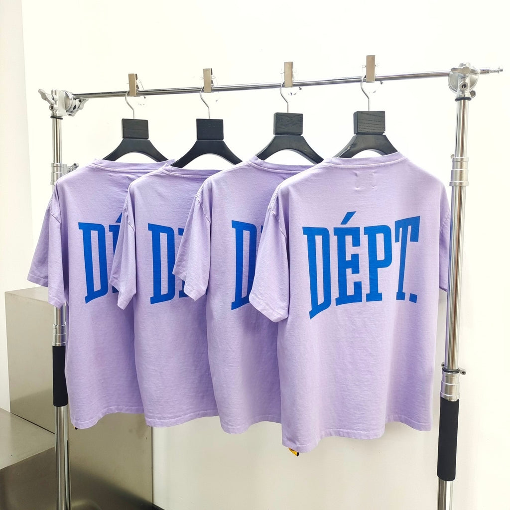 T shirt Dept violet clair Logo Gym