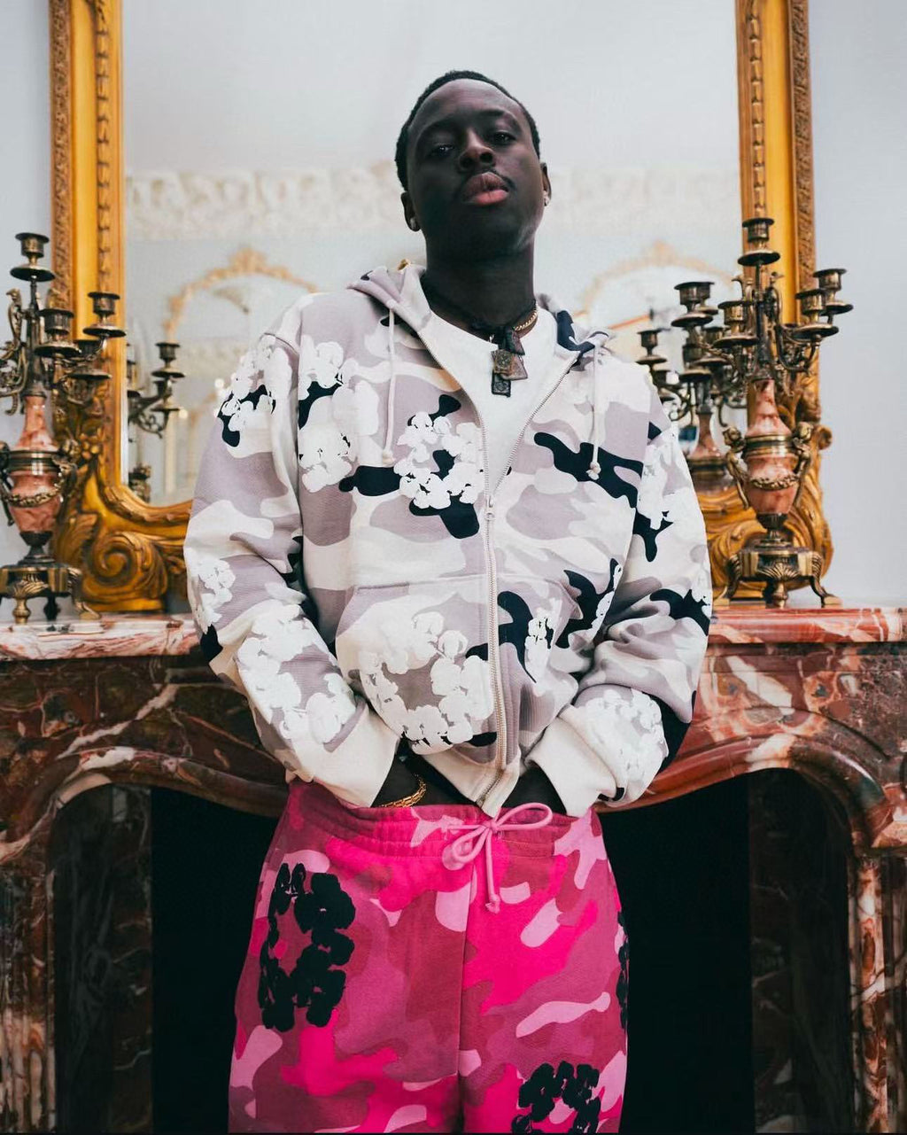 Sweat DENIM.Trs pink