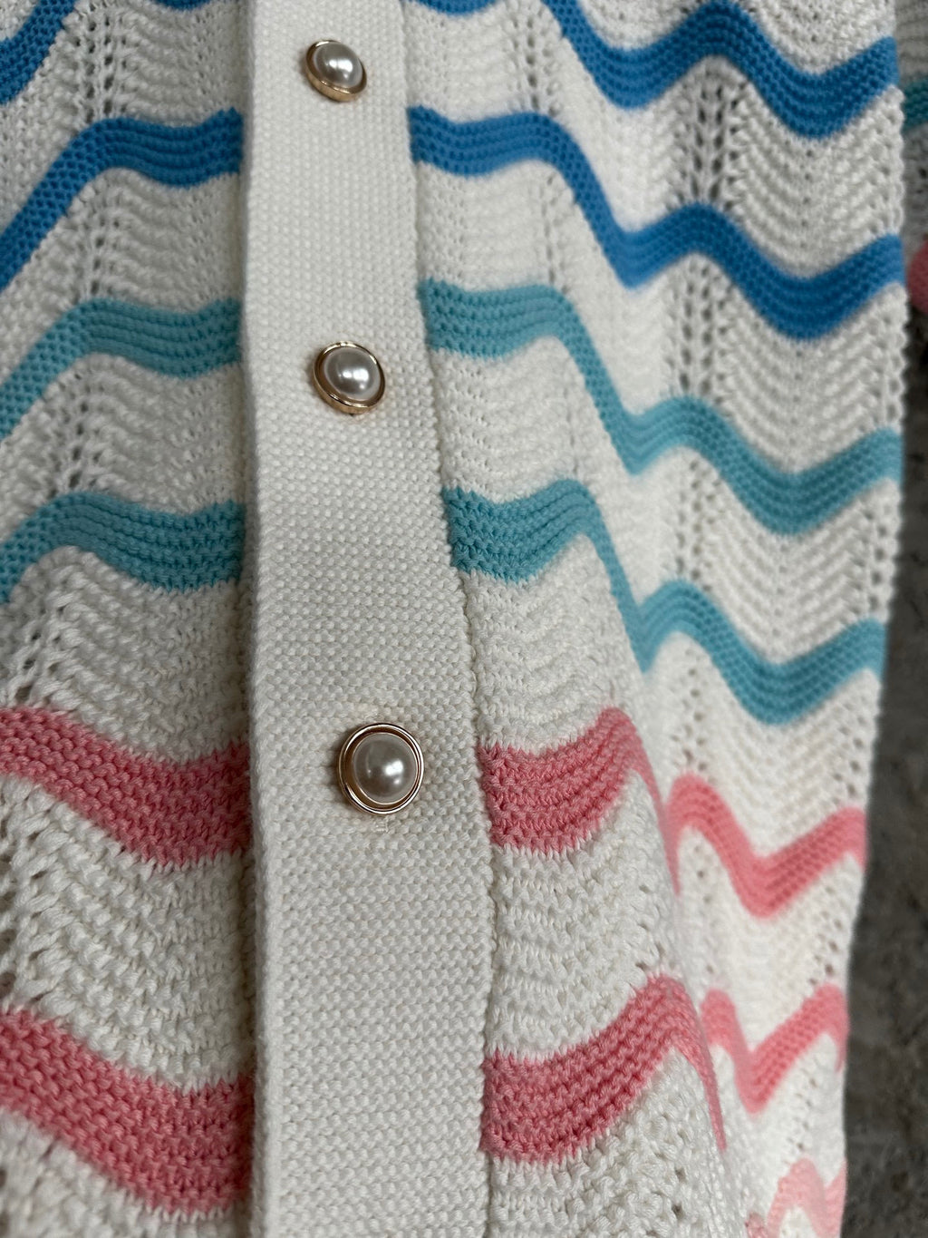 Casa B - Chemise Gradient Waves Miami