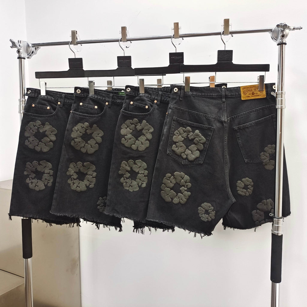 Short Denim Trs black