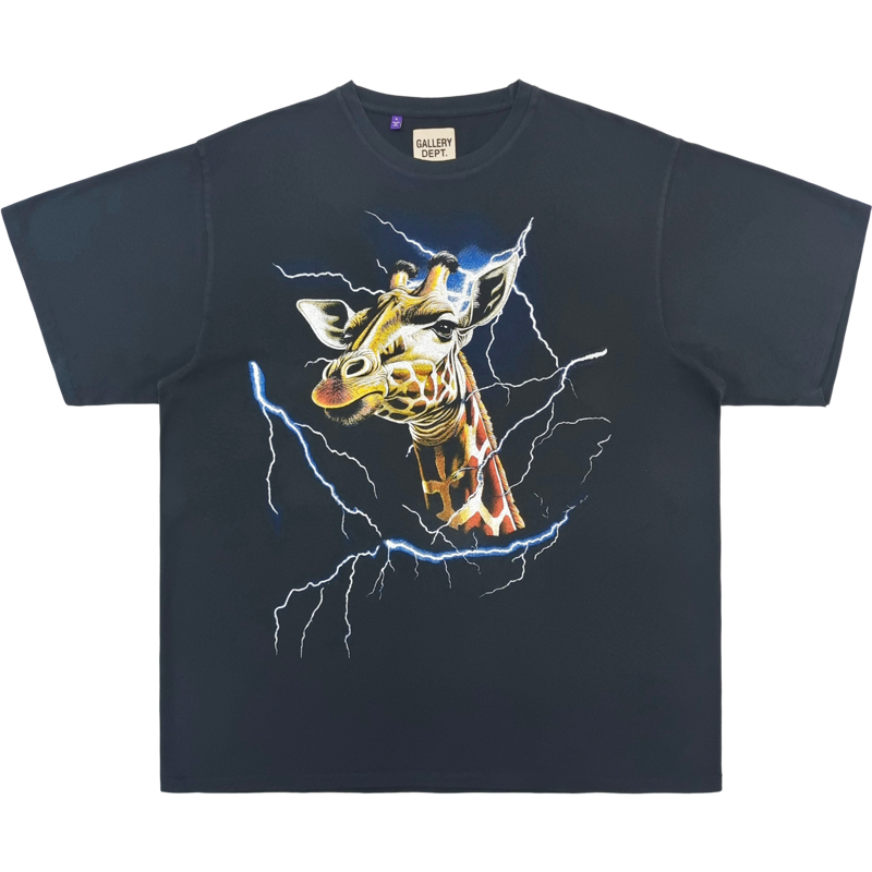 T shirt Girafe Électrique   Gallery