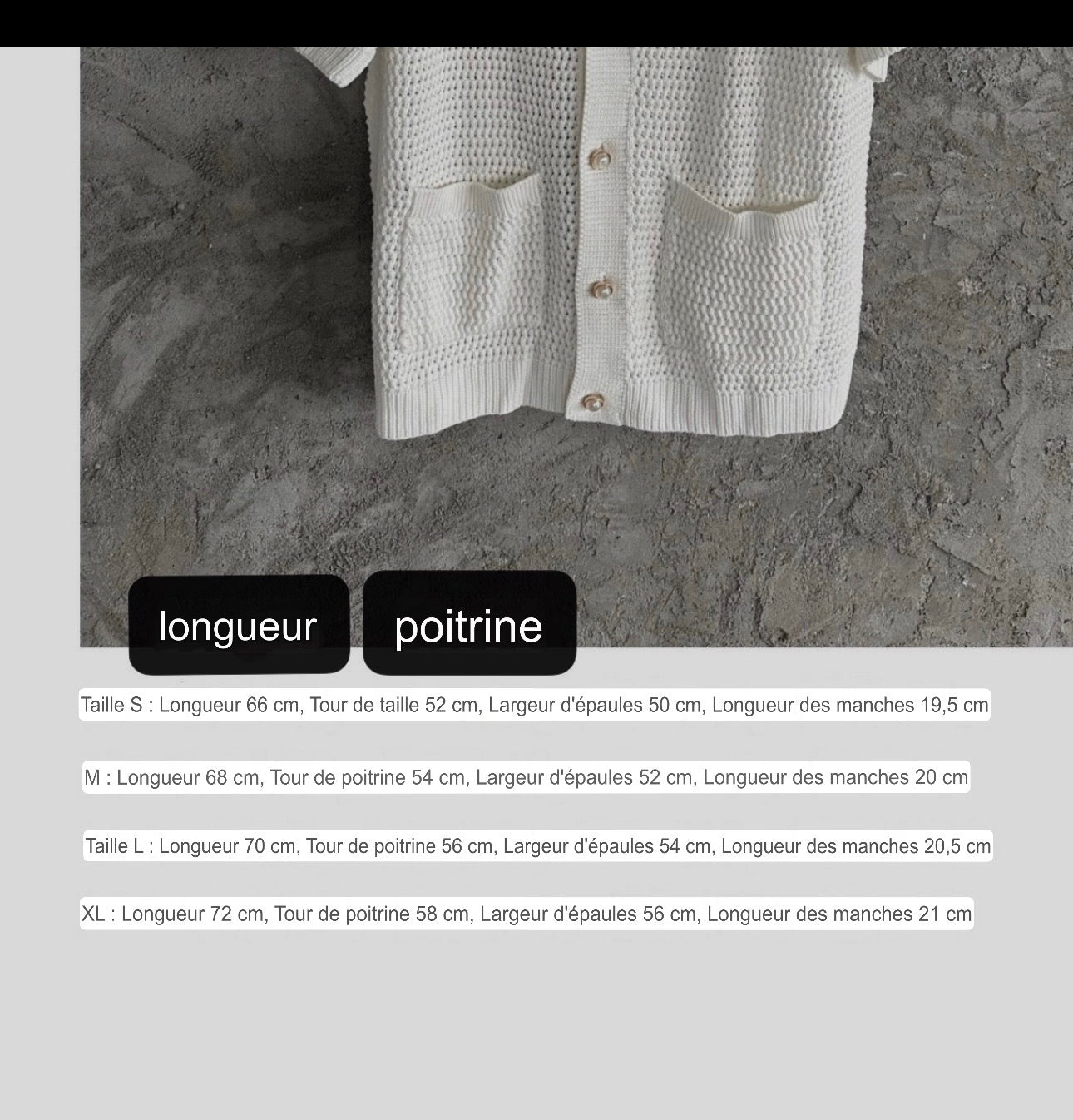 Casa B - Chemise Crochet Verde