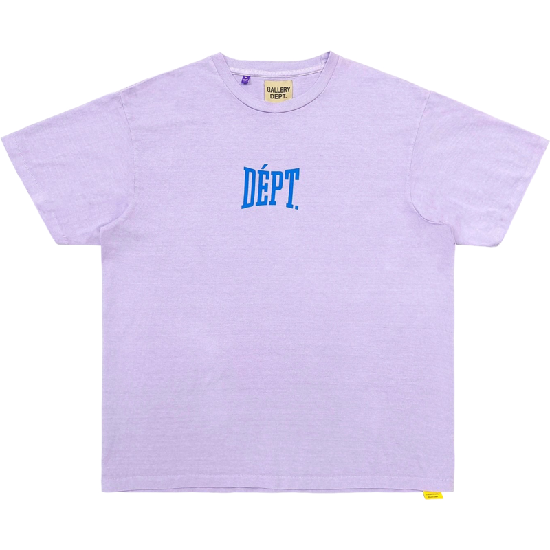 T shirt Dept violet clair Logo Gym