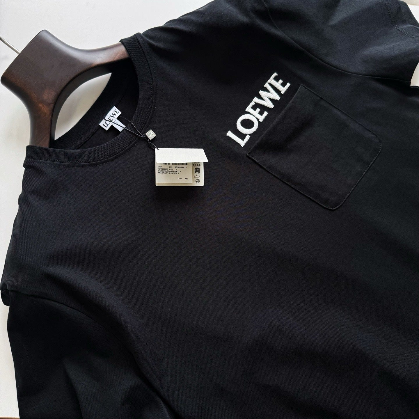 T shirt loew black classique