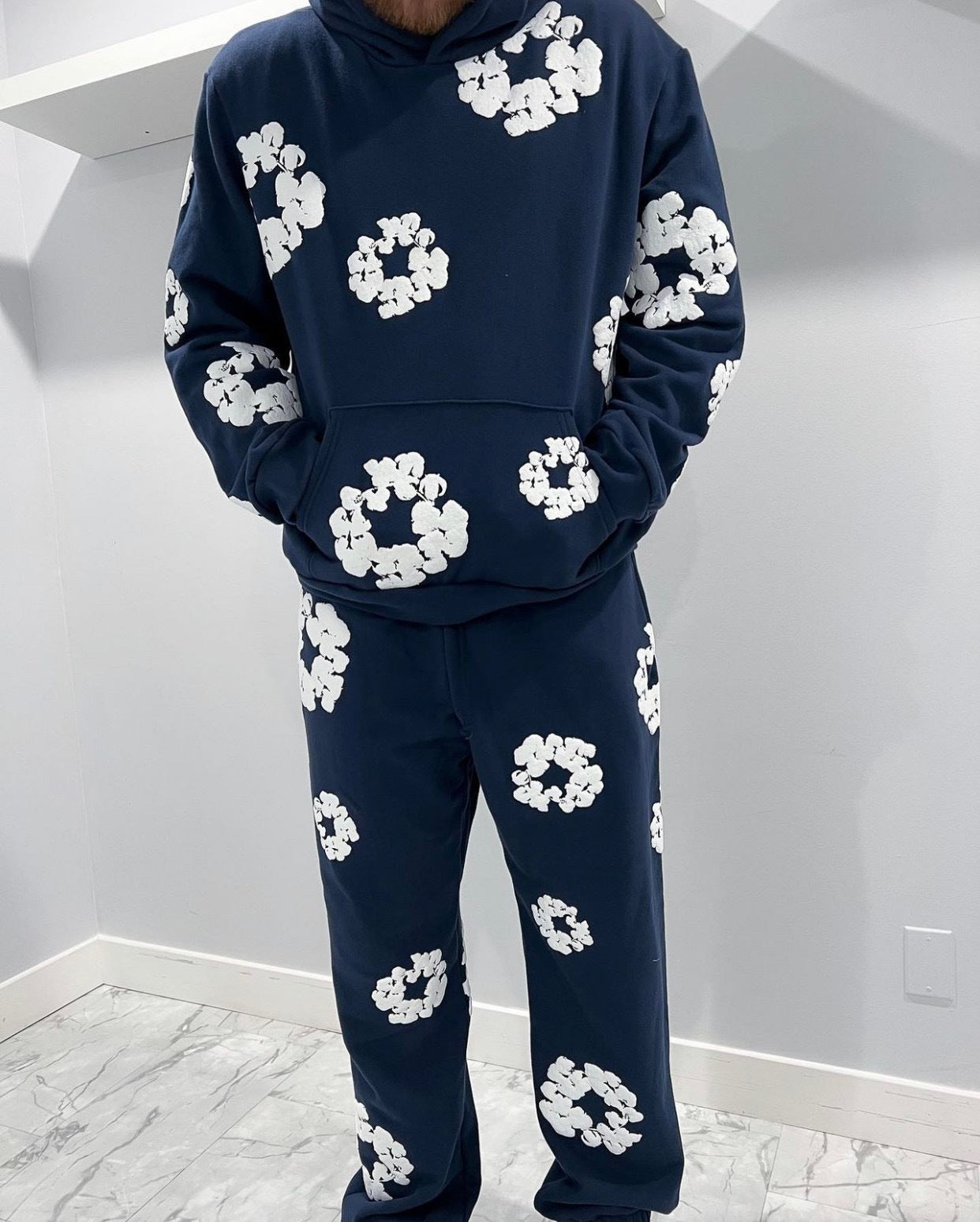 Pantalon Denim.Trs Double Blue