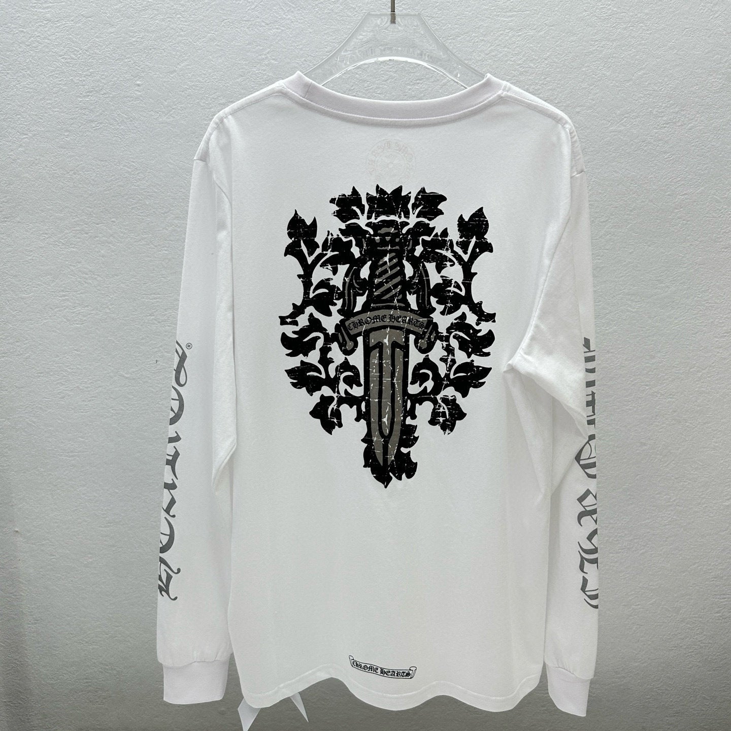 Chrome long sleeve  White Black