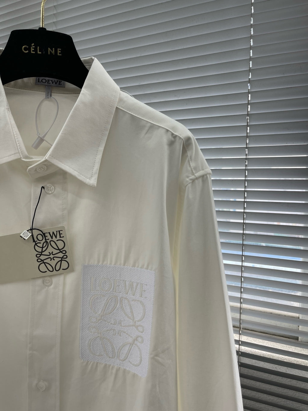 Chemise Anagramme Loew 10/10 White