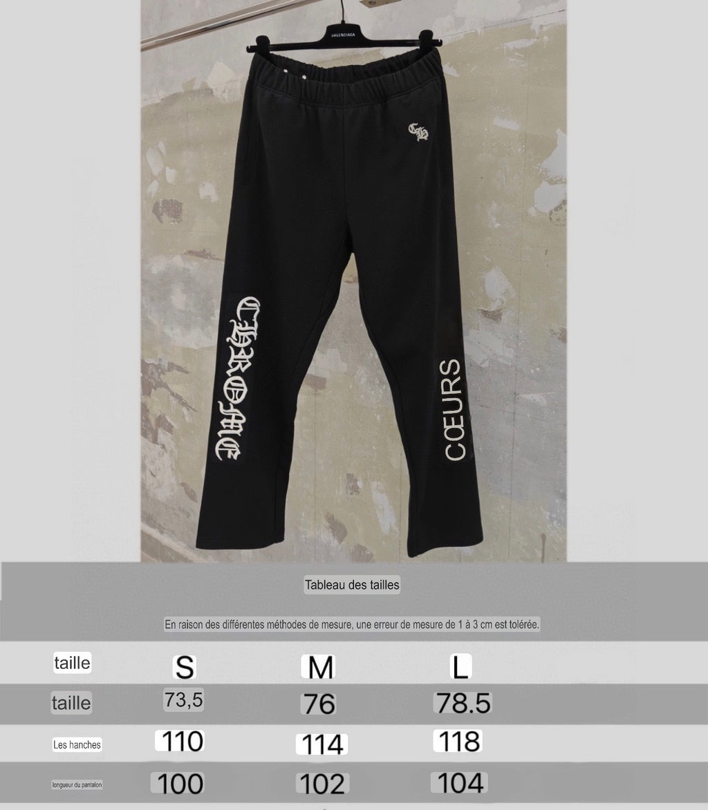 Pants chrome black