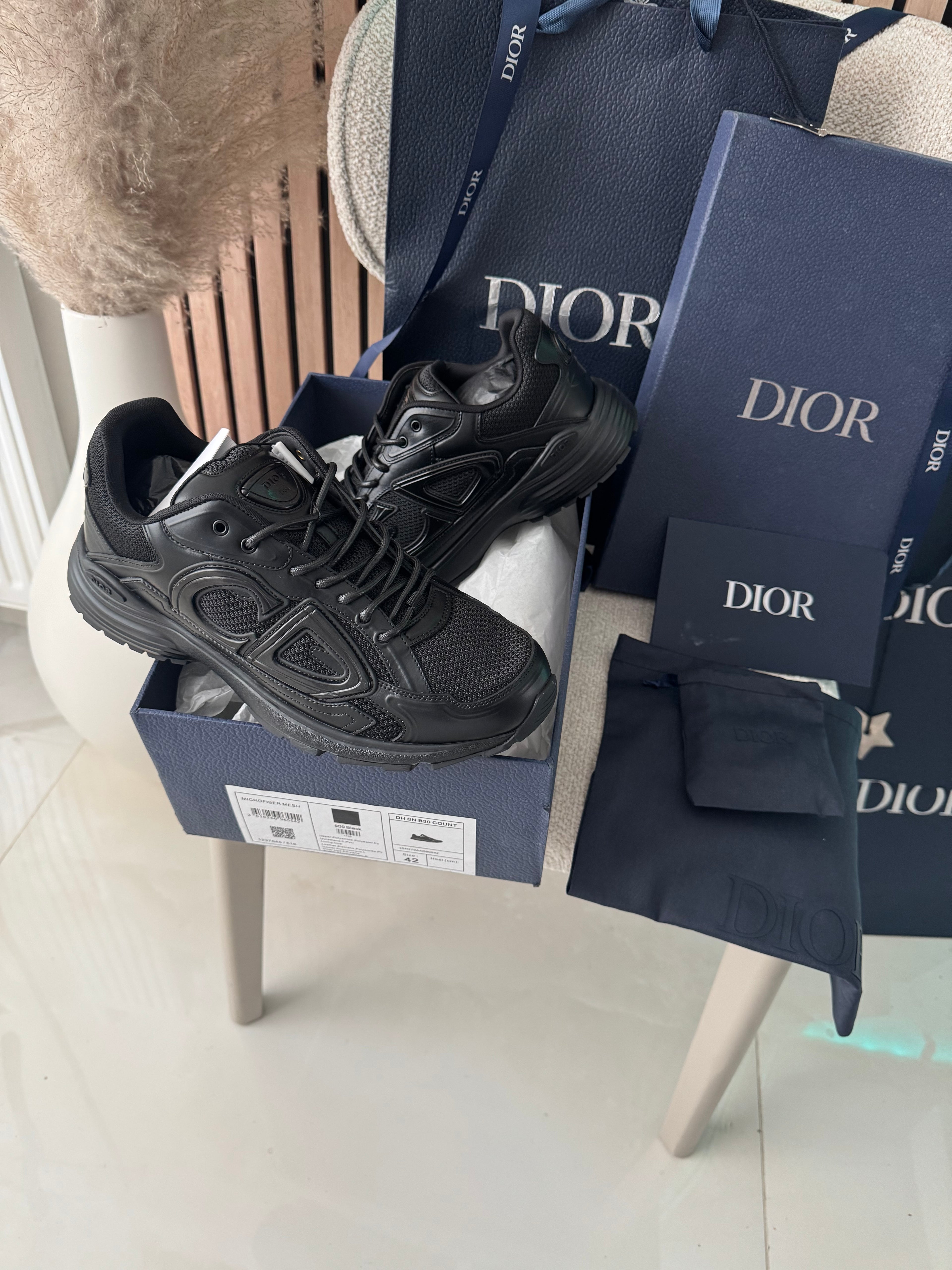 B30 Countdown Cuir Noir v3S