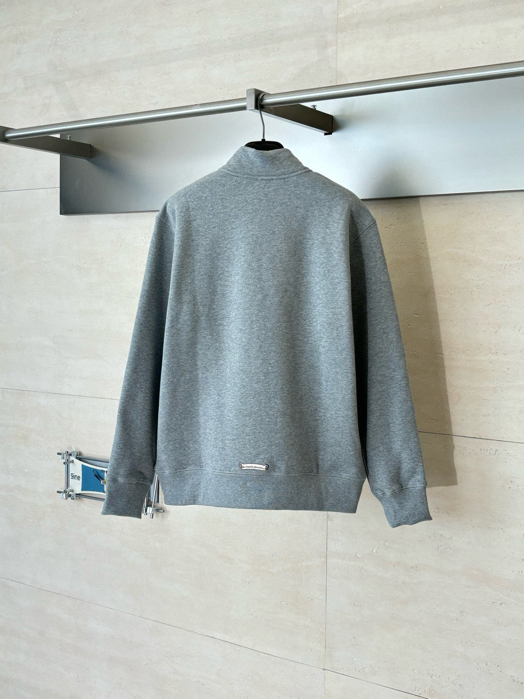 CHROME  Cemetery Cross quarter-zip sweatshirt