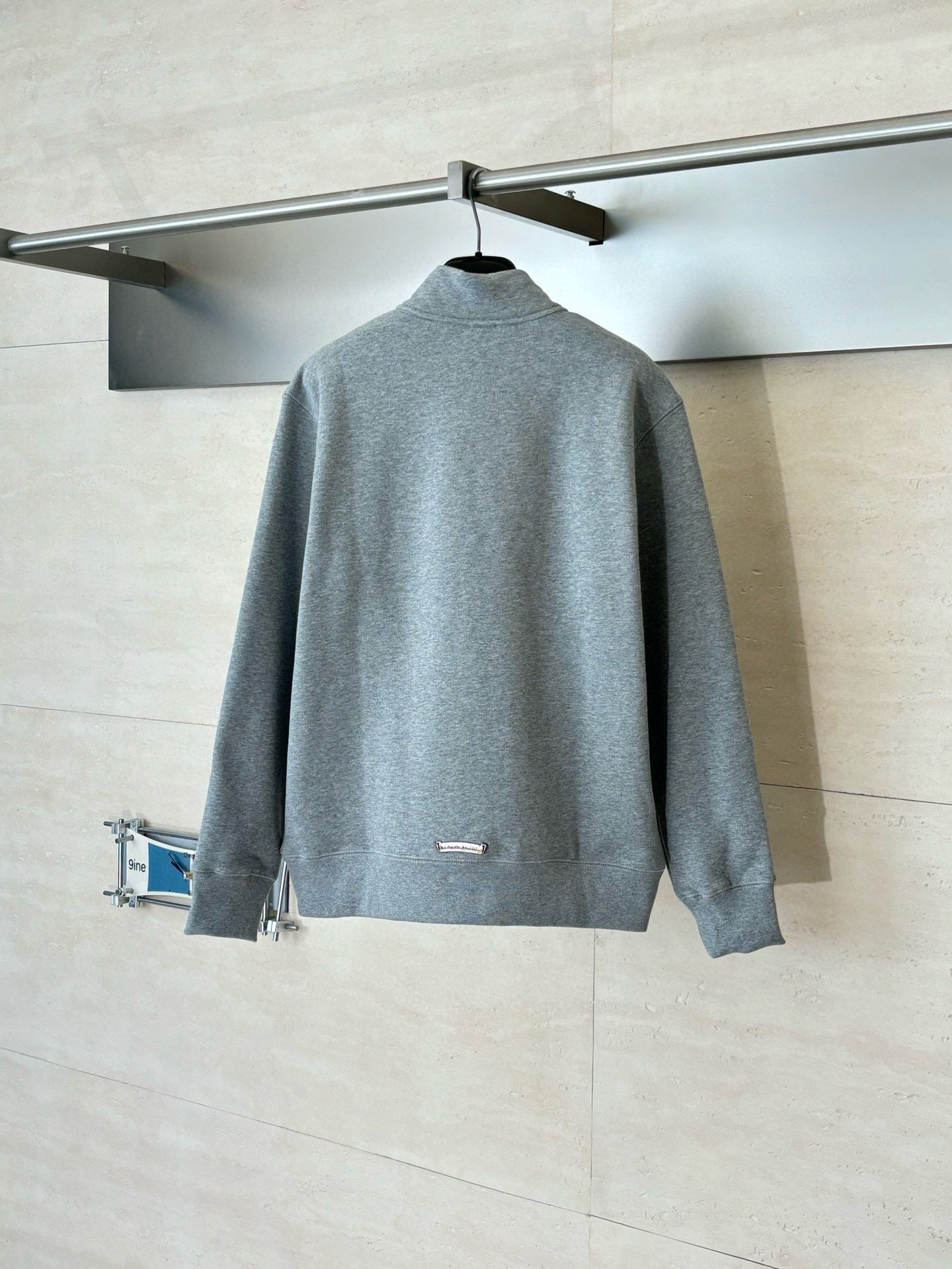 CHROME  Cemetery Cross quarter-zip sweatshirt