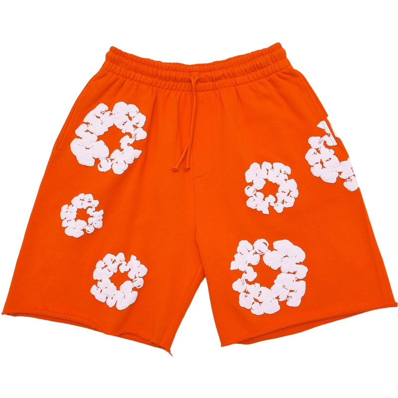 Short Denim.Trs Orange