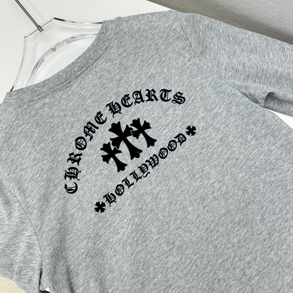Long sleeve chrome gris