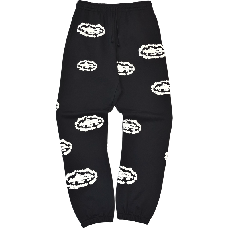 Pantalons à motif DT TEARS NOIR