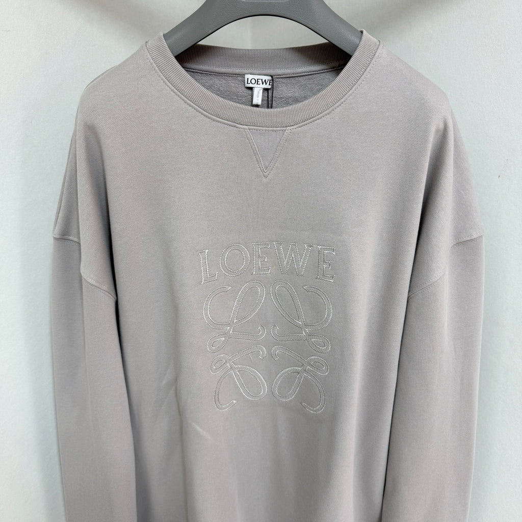 Pull Technique coton relaxé chrome