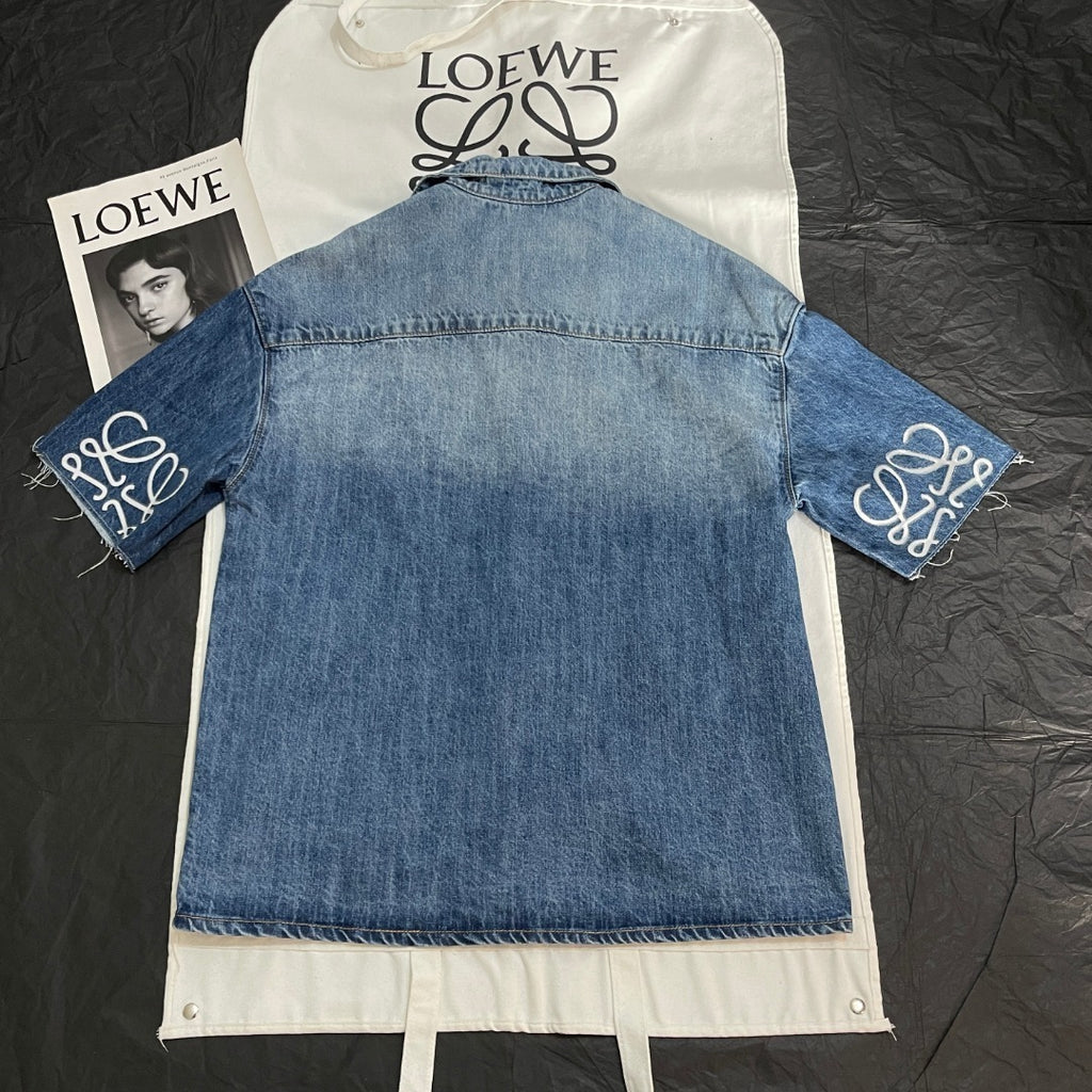 Chemise Anagramme Loew 10/10 bleu Denim