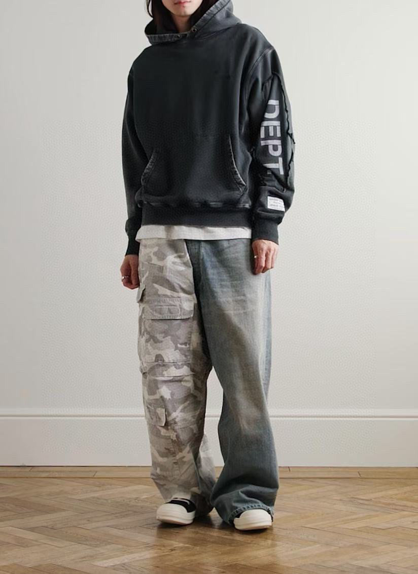 Sweat à capuche déchiré Gallery