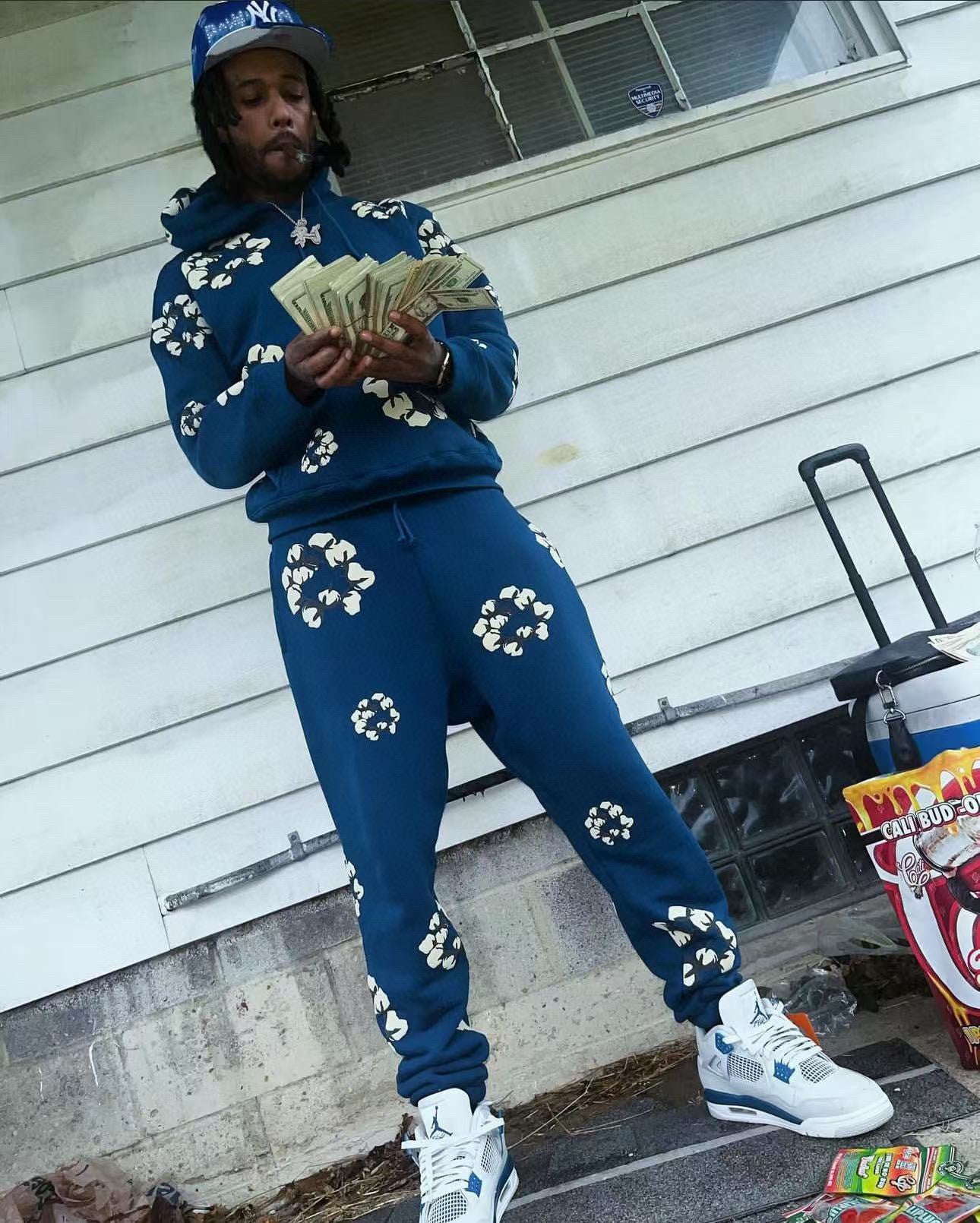 Pantalon Denim.Trs Blue night