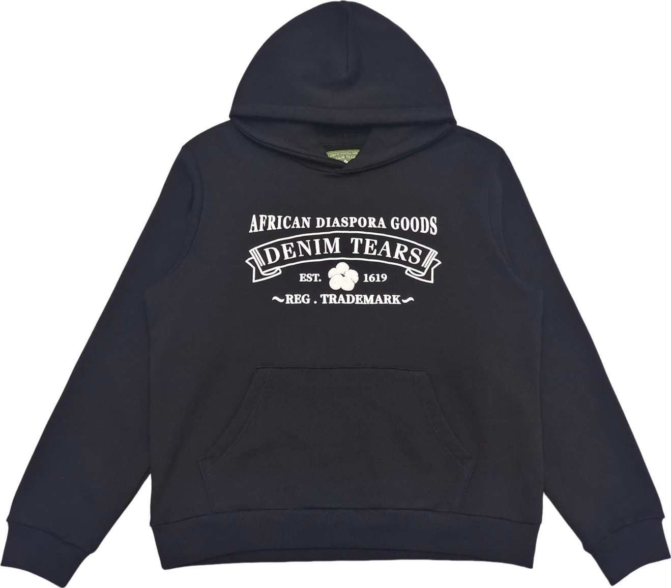 Sweat Black capuche DT ADG BLACK