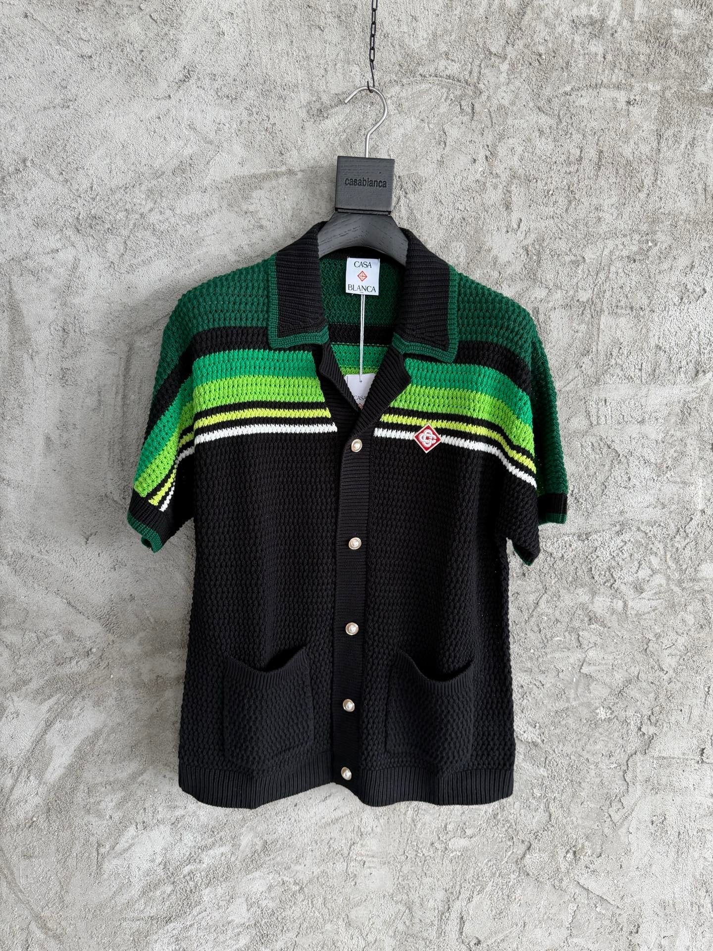 Casa B - Chemise crochet vert  2026