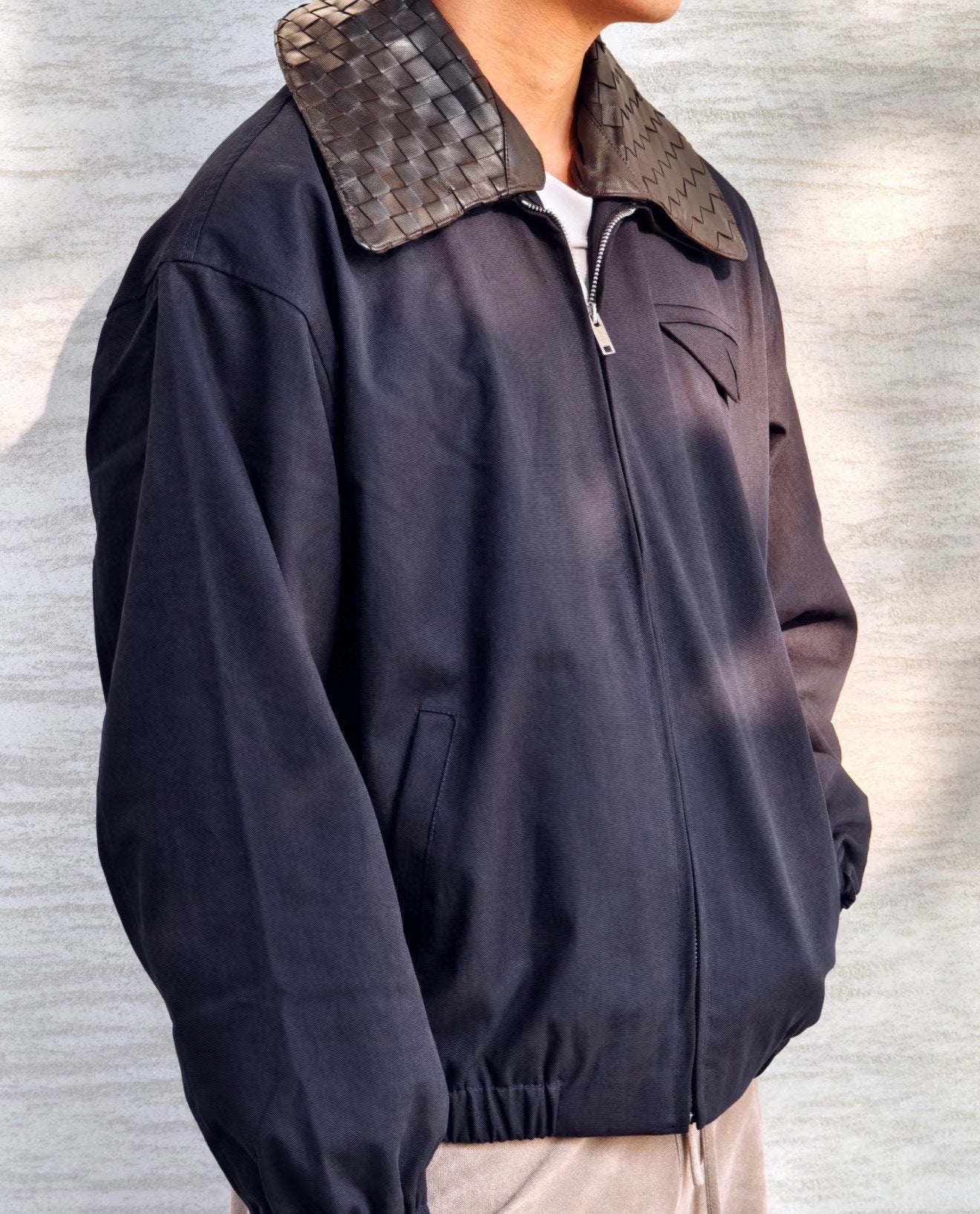 Blouson en coton Technique Bottega