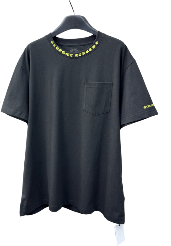 T shirt chrome Black and yellow