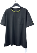T shirt chrome Black and yellow