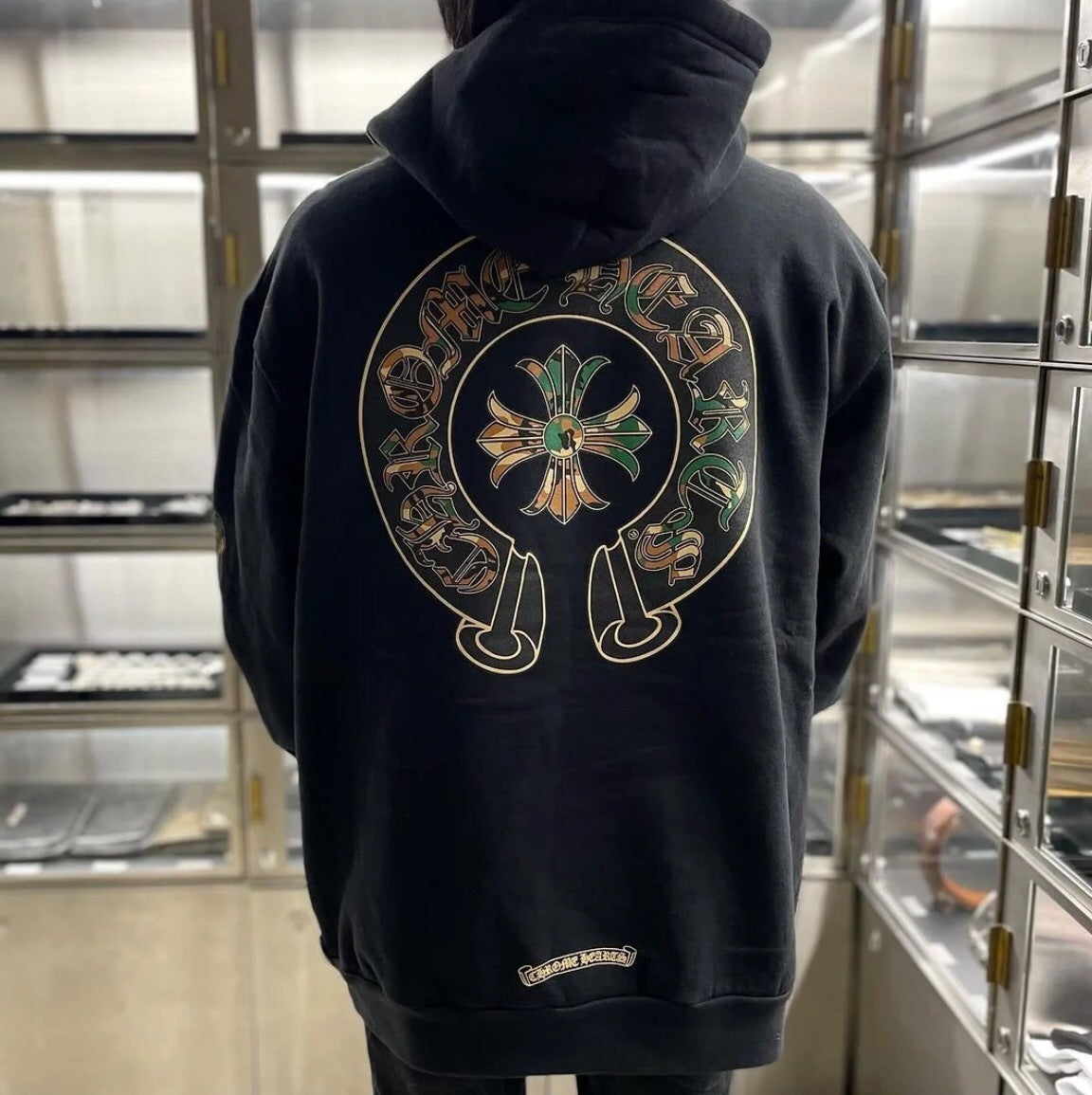 Sweat chrome military green