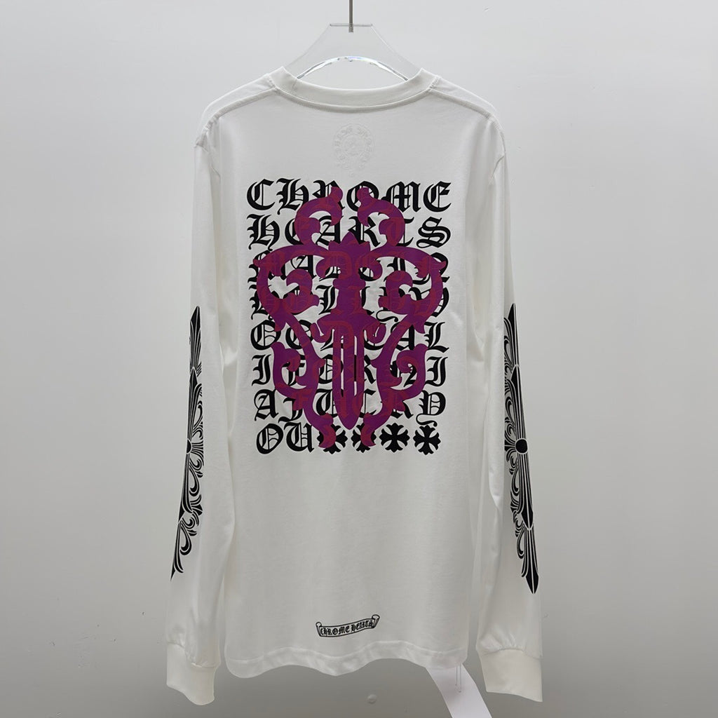 T shirt Chrome White  Rosé sleeve