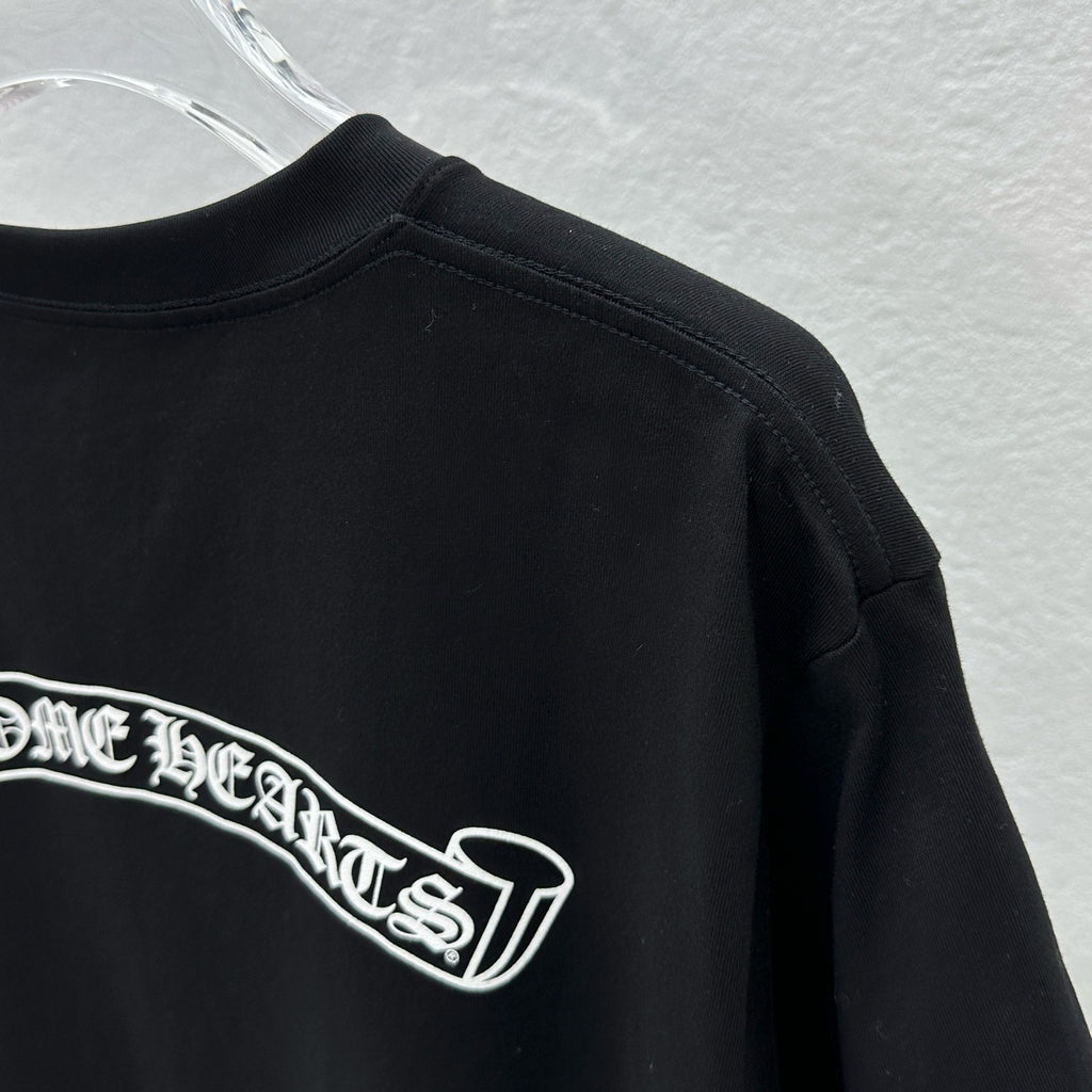 T shirt chrome Black and White