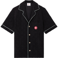 Casa B MONOGRAM JACQUARD TOWELLING SHORT SLEEVE SHIRT