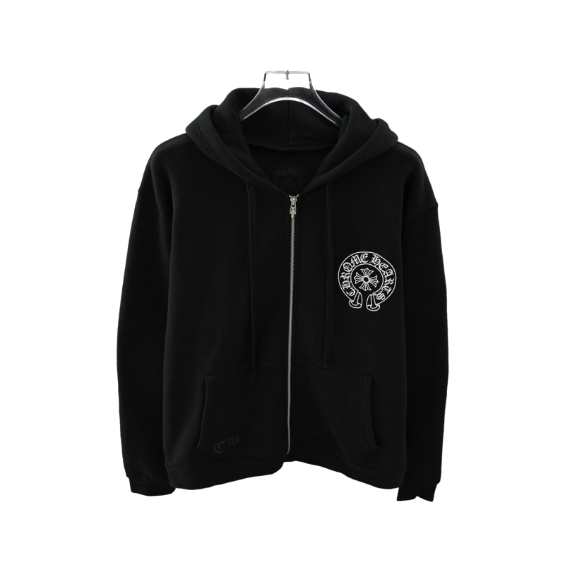 Gilet Chrome Noir Sanskrit print