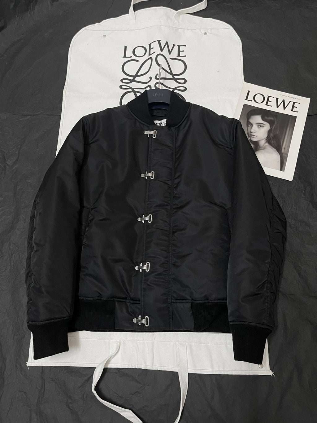 Veste Bomber En Serge Loew