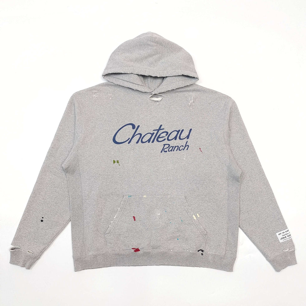 Sweat Capuche gris  Gallery Peint hands