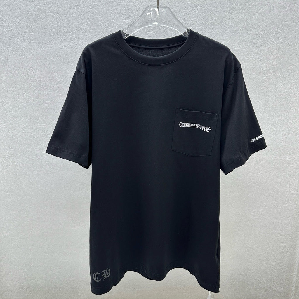 T shirt chrome Black and White