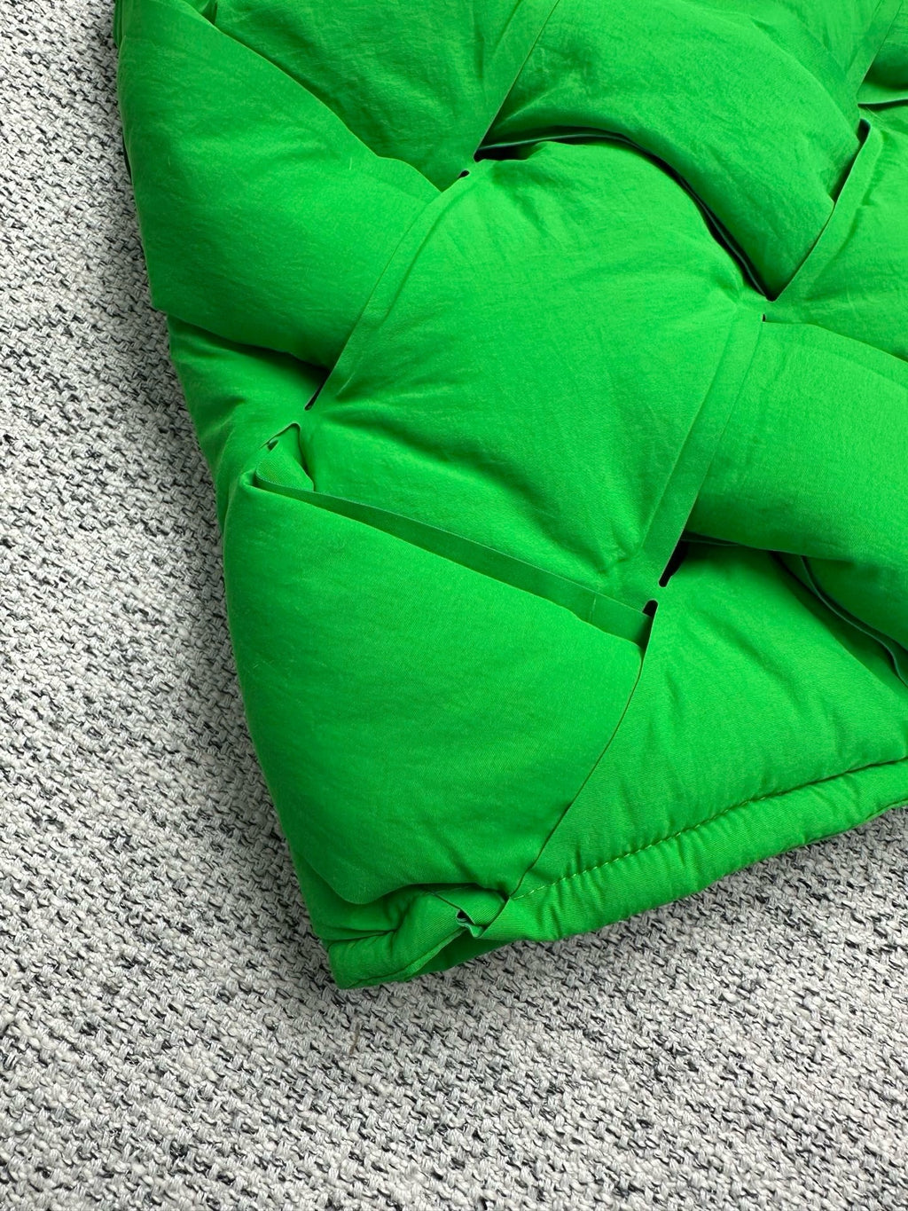 Doudoune en duvet de Canard vert Bottega