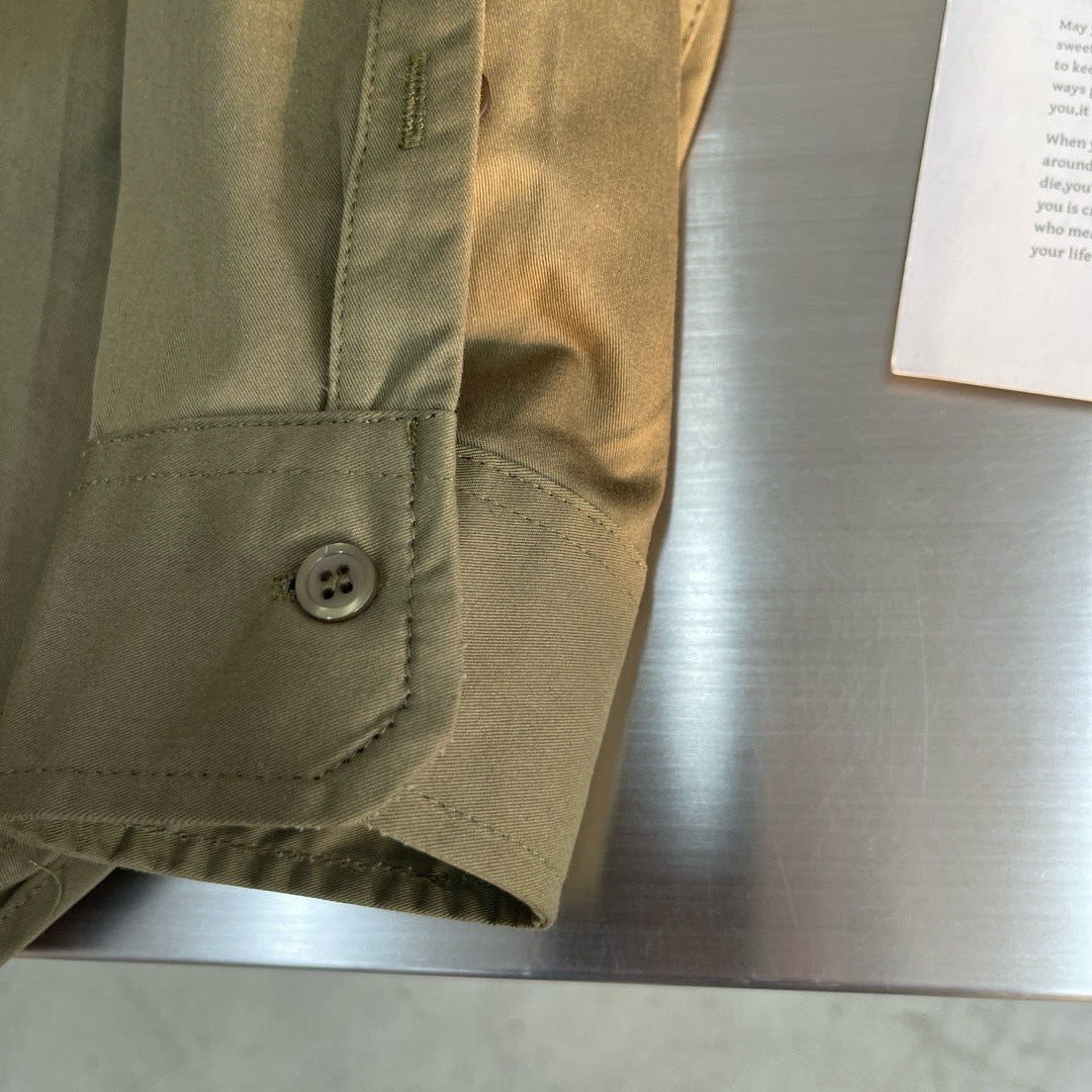 Chemise Anagramme Loew 10/10 kaki