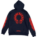 Sweat chrome noir / rouge