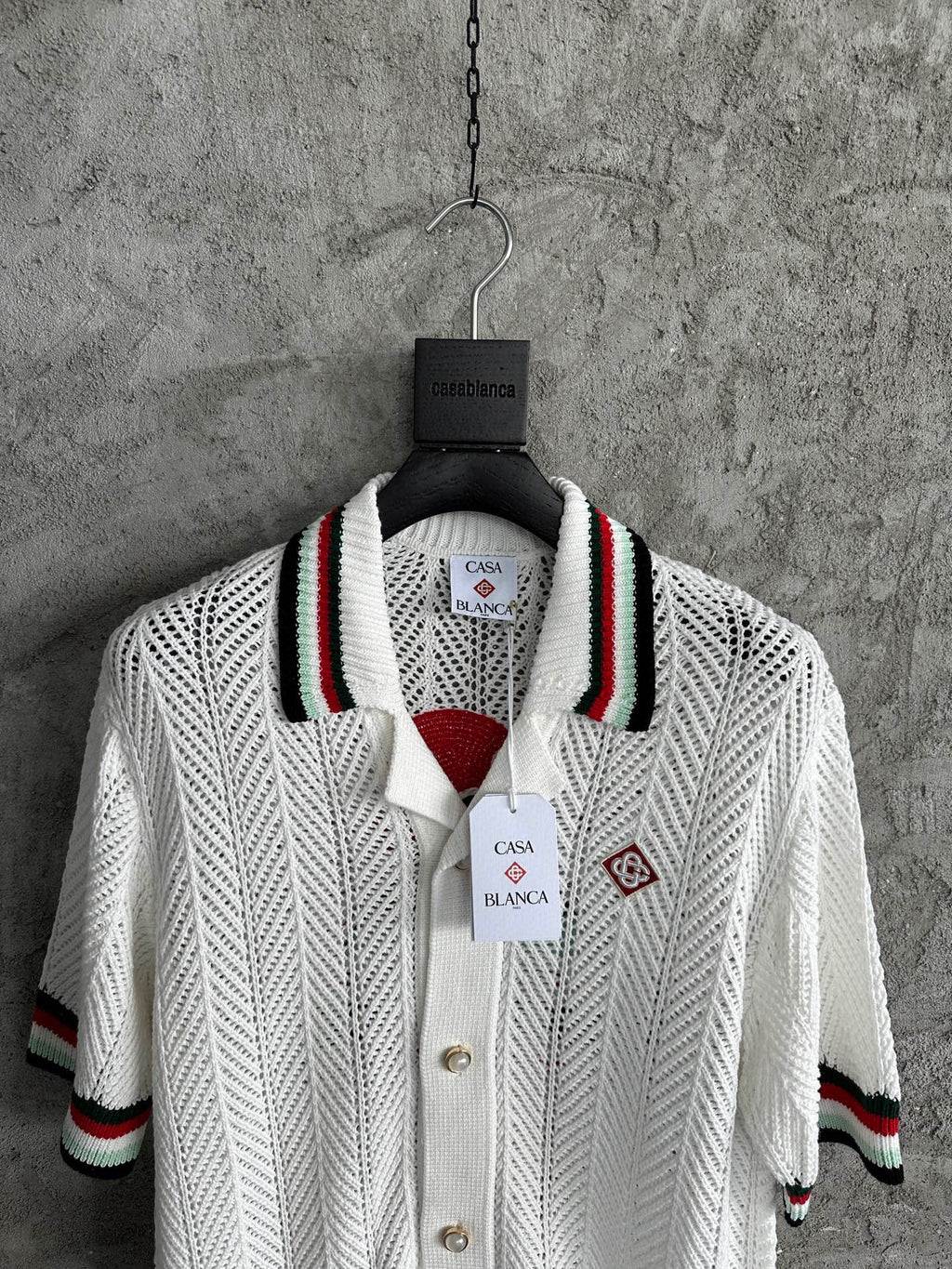 Chemise Casa B à crochet brodéé Montain