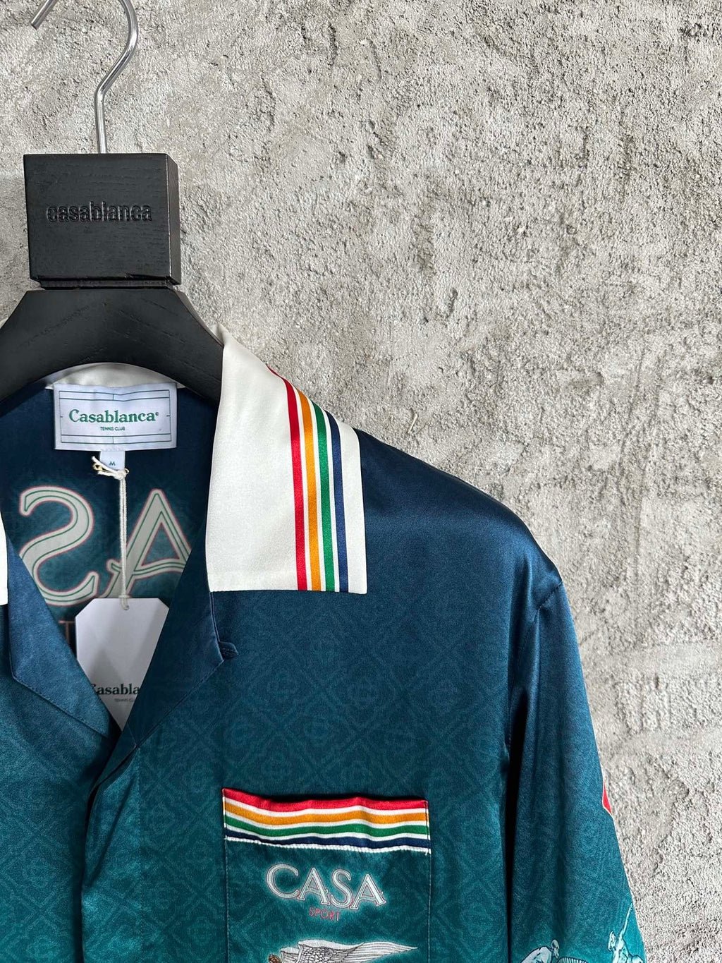 Casa B - Chemise en soie La Déesse du Stade