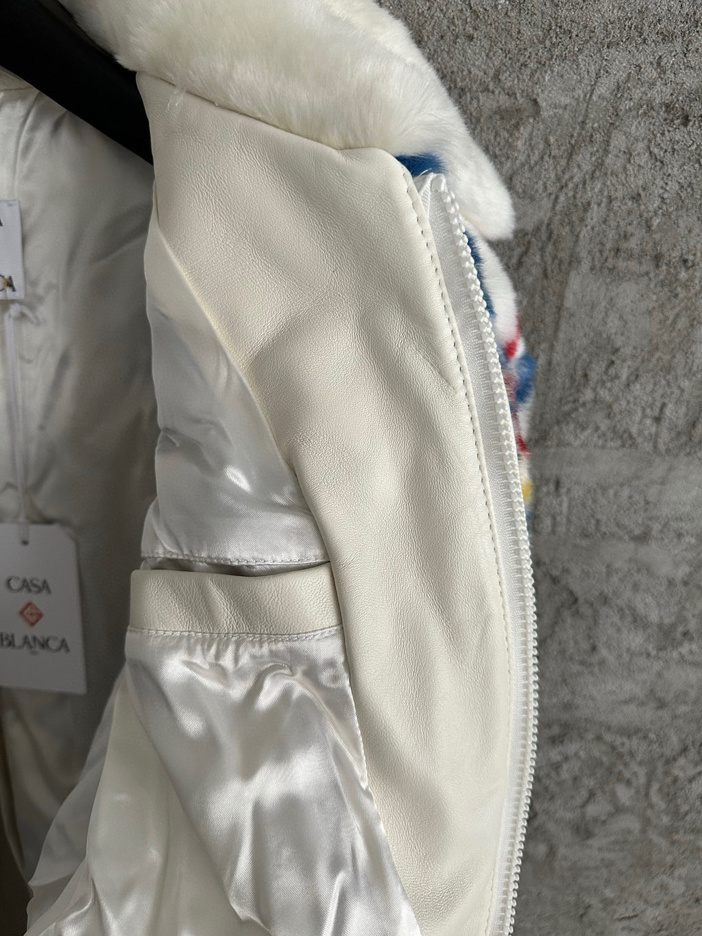 Veste Casa B Fourrure Jacquard