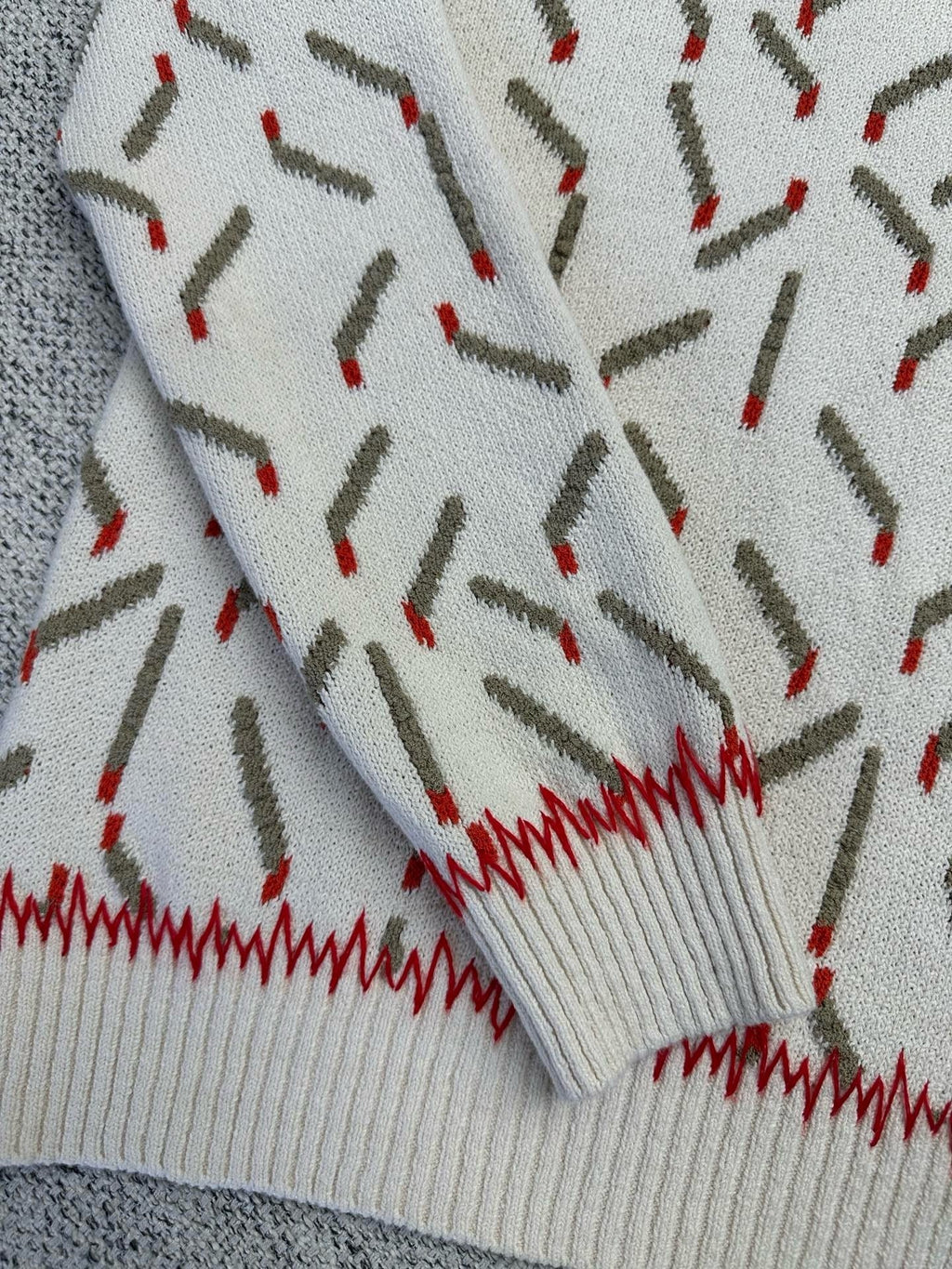 Pull Allumettes en Jacquard Bottega