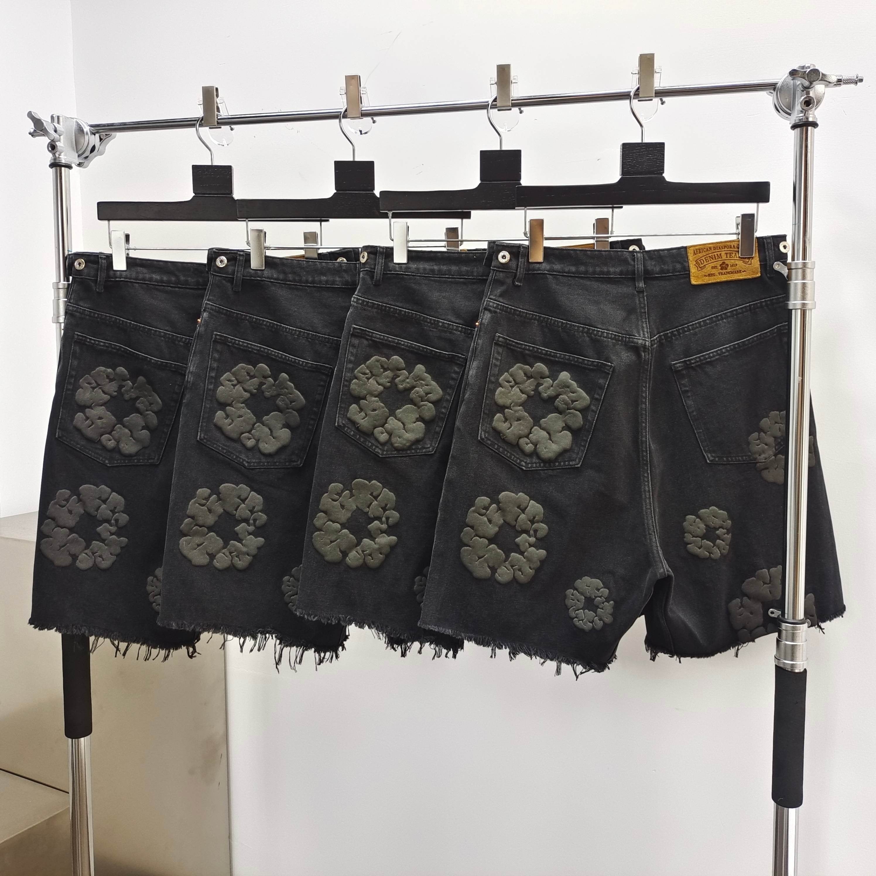 Short Denim Trs black