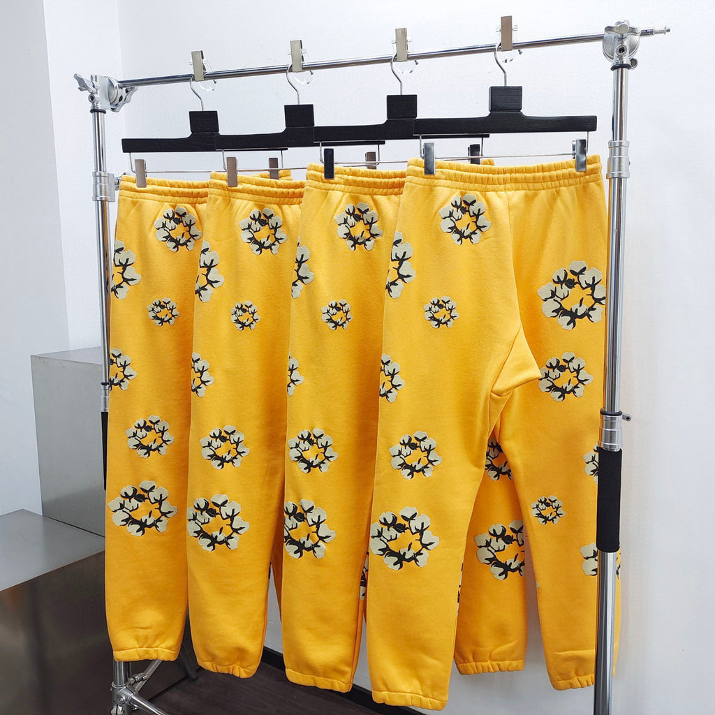 Pantalon Denim.Trs yellow